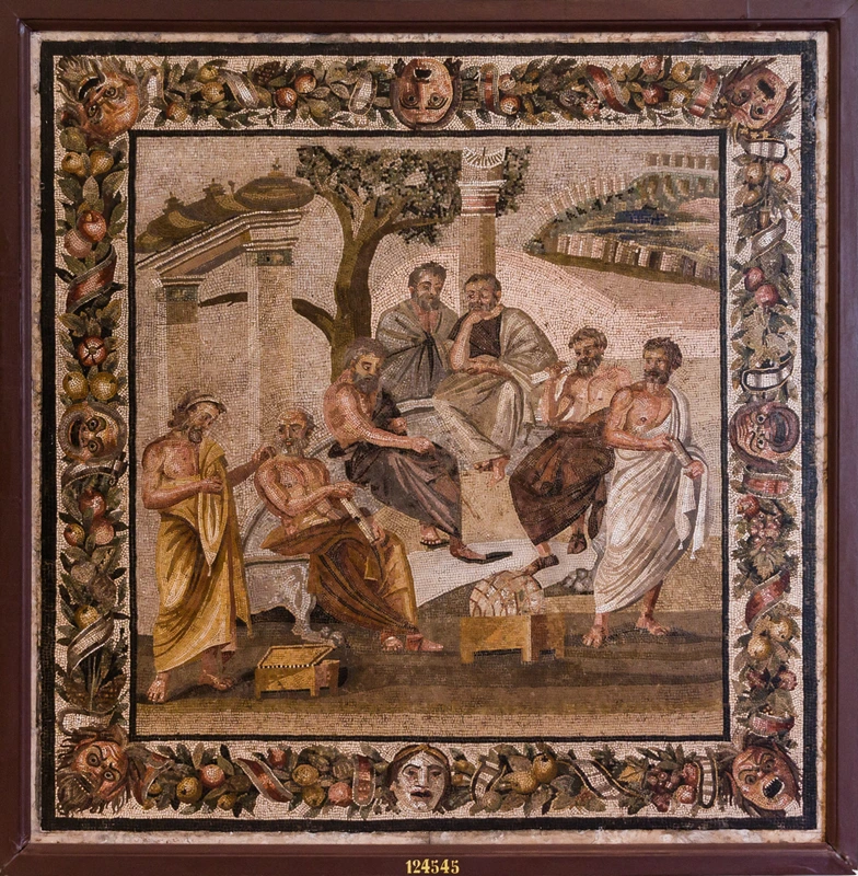MANNapoli 124545 platos academy mosaic